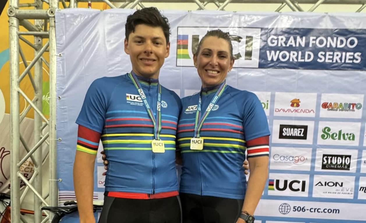Madre e hijo curridabatense se coronan en el Gran Fondo CRC 506 UCI