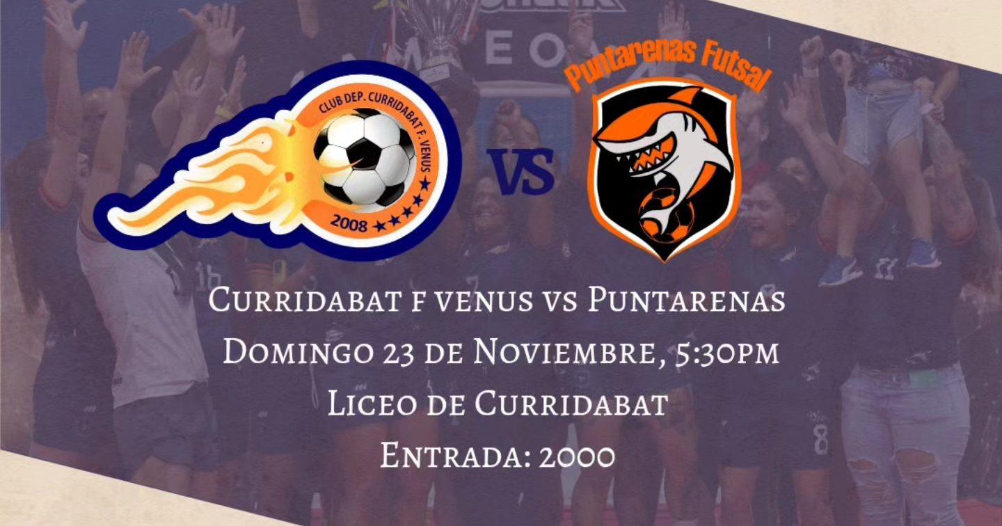 Curridabat F Venus ya tiene rival para los cuartos de final de la Copa de las Campeonas