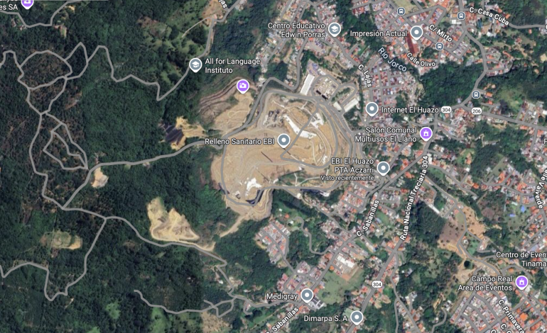 Al destino final de los residuos de Curridabat le quedan 10 meses de vida útil, advierte el Ministerio de Salud