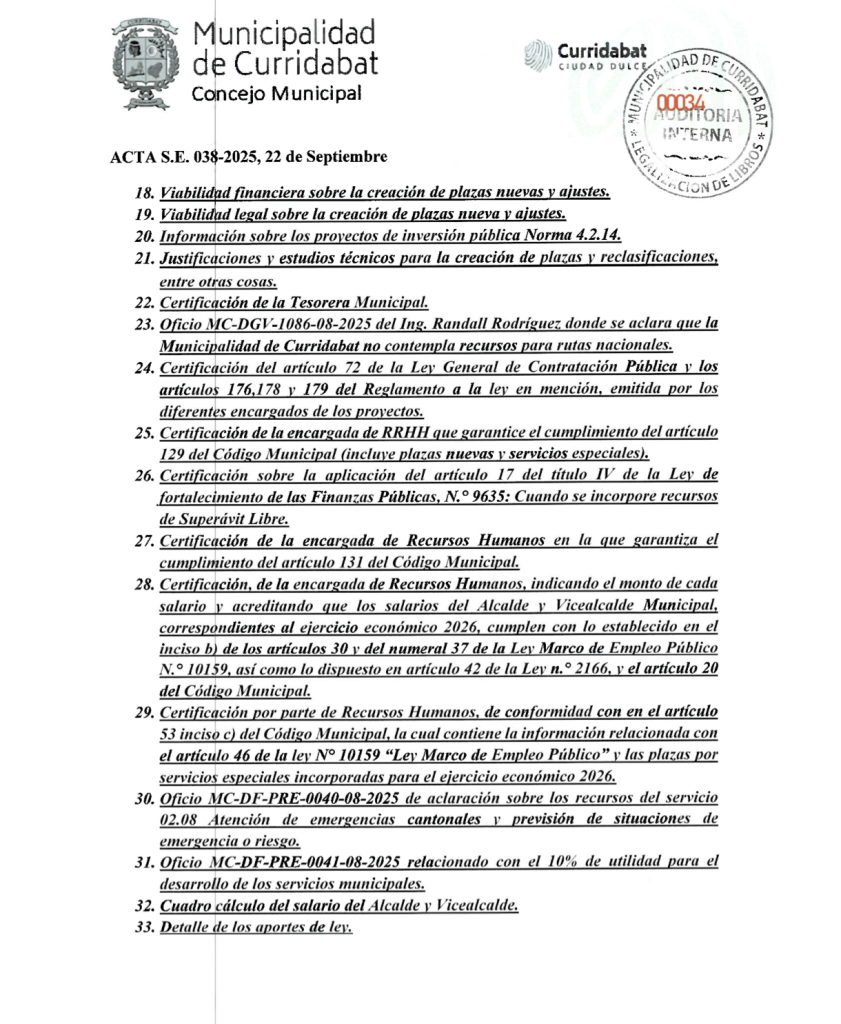 Acta Sesión Extraordinaria 38-2025