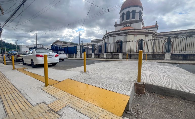 Seis puntos del centro de Curridabat fueron intervenidos con pacificadores viales