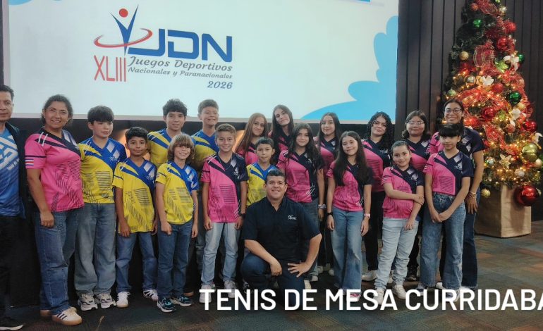 17 tenistas de mesa de Curridabat representarán al cantón en los Juegos Deportivos Nacionales