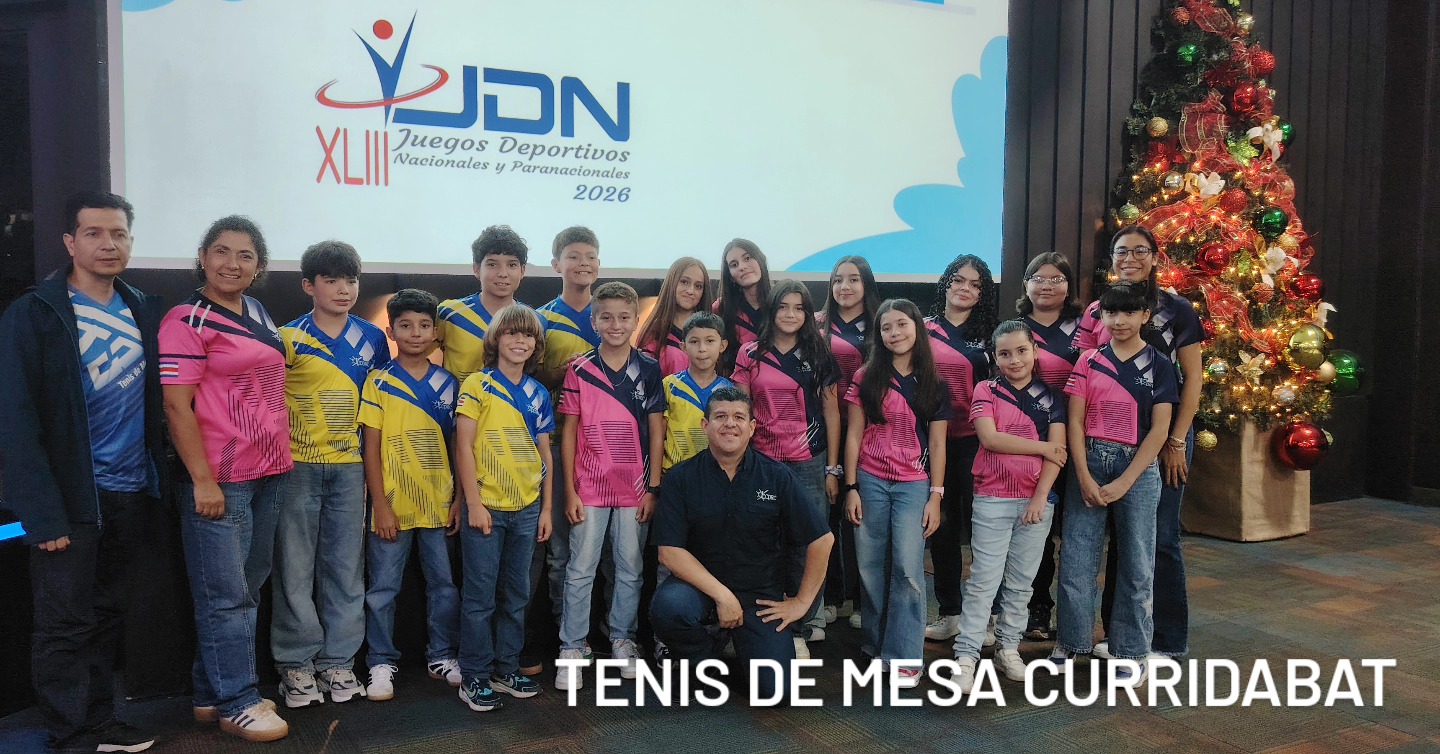 17 tenistas de mesa de Curridabat representarán al cantón en los Juegos Deportivos Nacionales