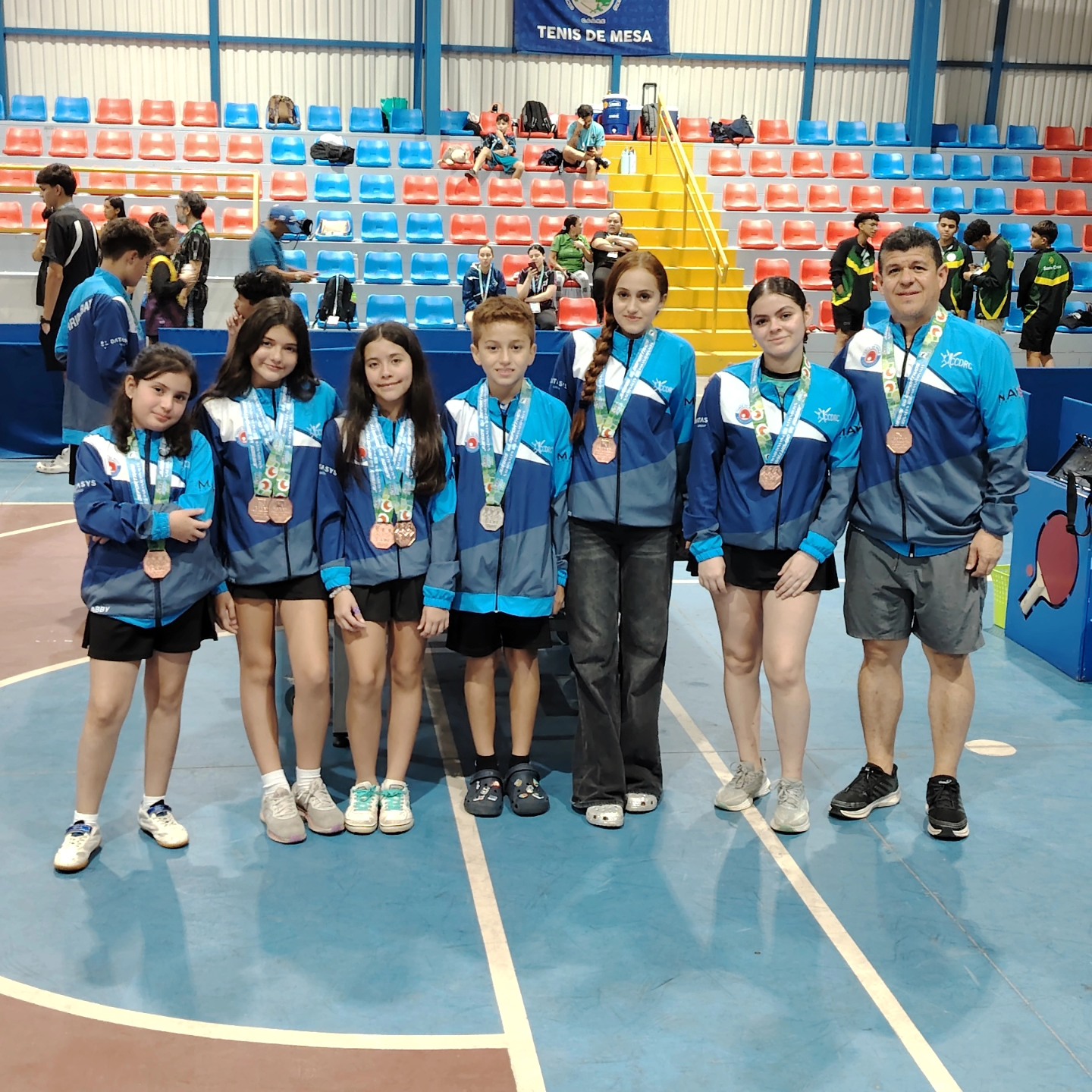 Curridabat sumó cuatro medallas en tenis de mesa en Juegos Deportivos Nacionales