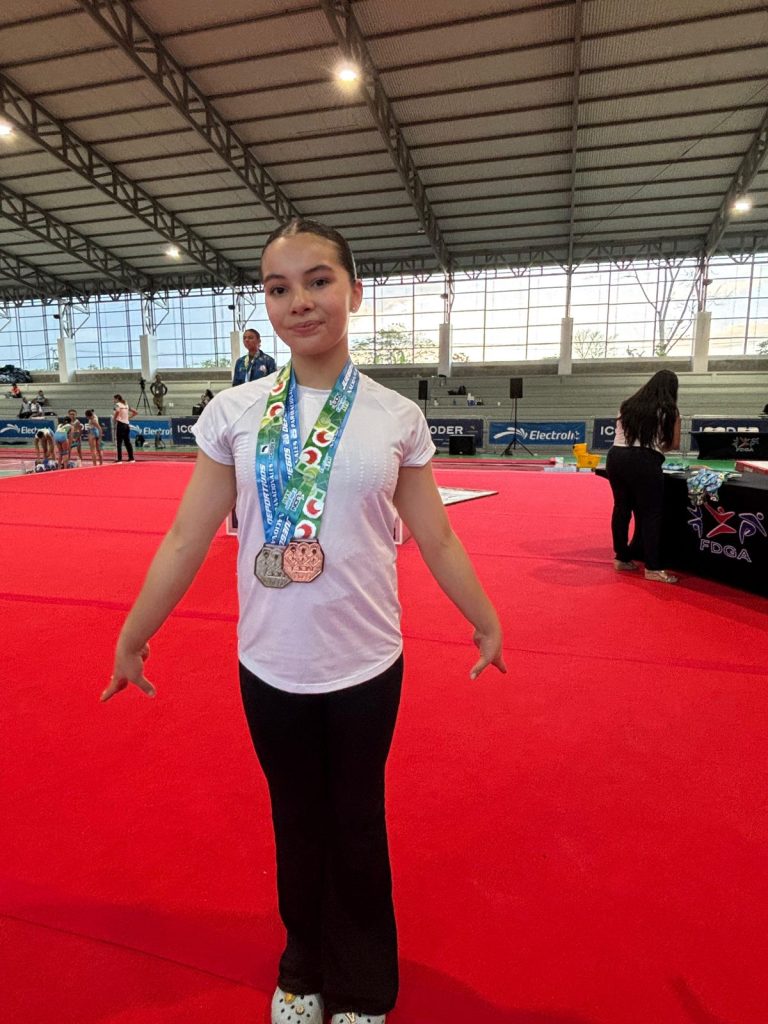 Andrea Castro Cortesía: Líder Club Gimnástico