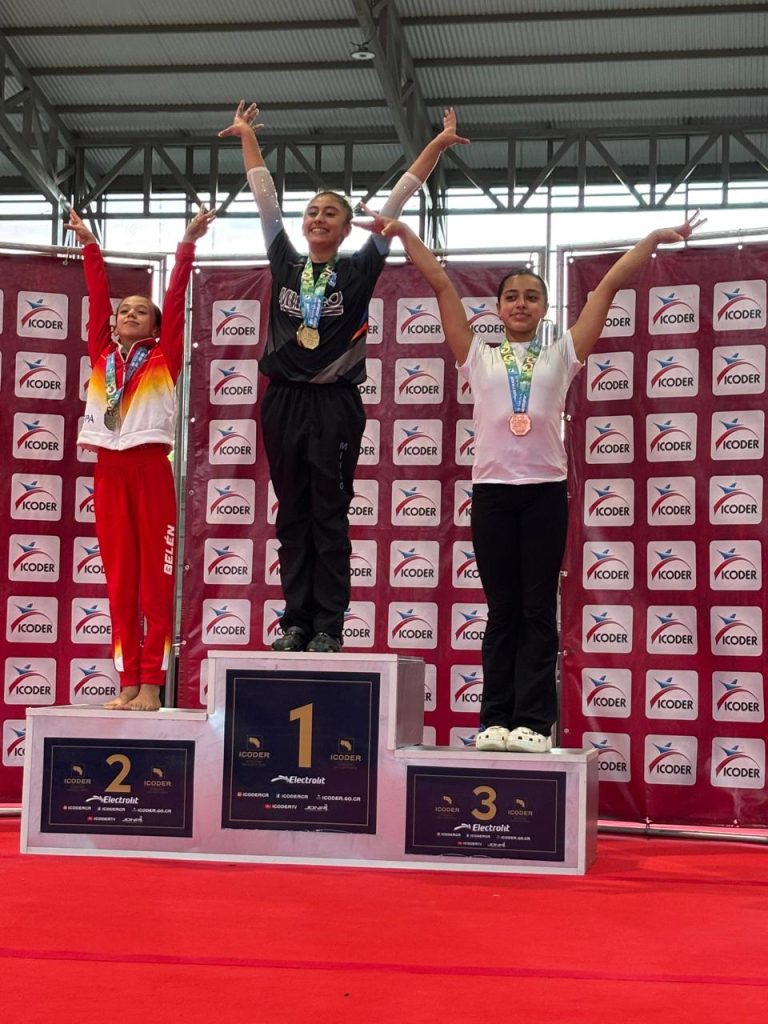 Malena Zambeaux Cortesía: Líder Club Gimnástico