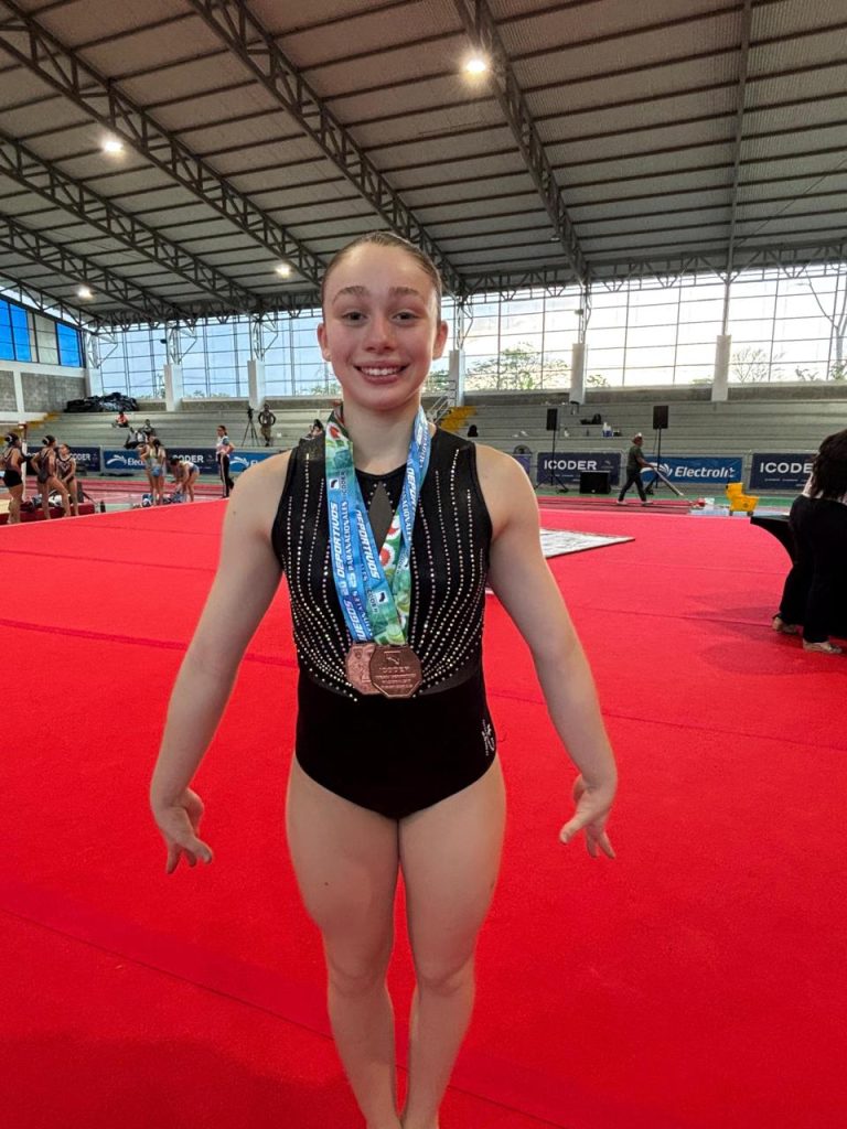 Daniela Camacho Cortesía: Líder Club Gimnástico