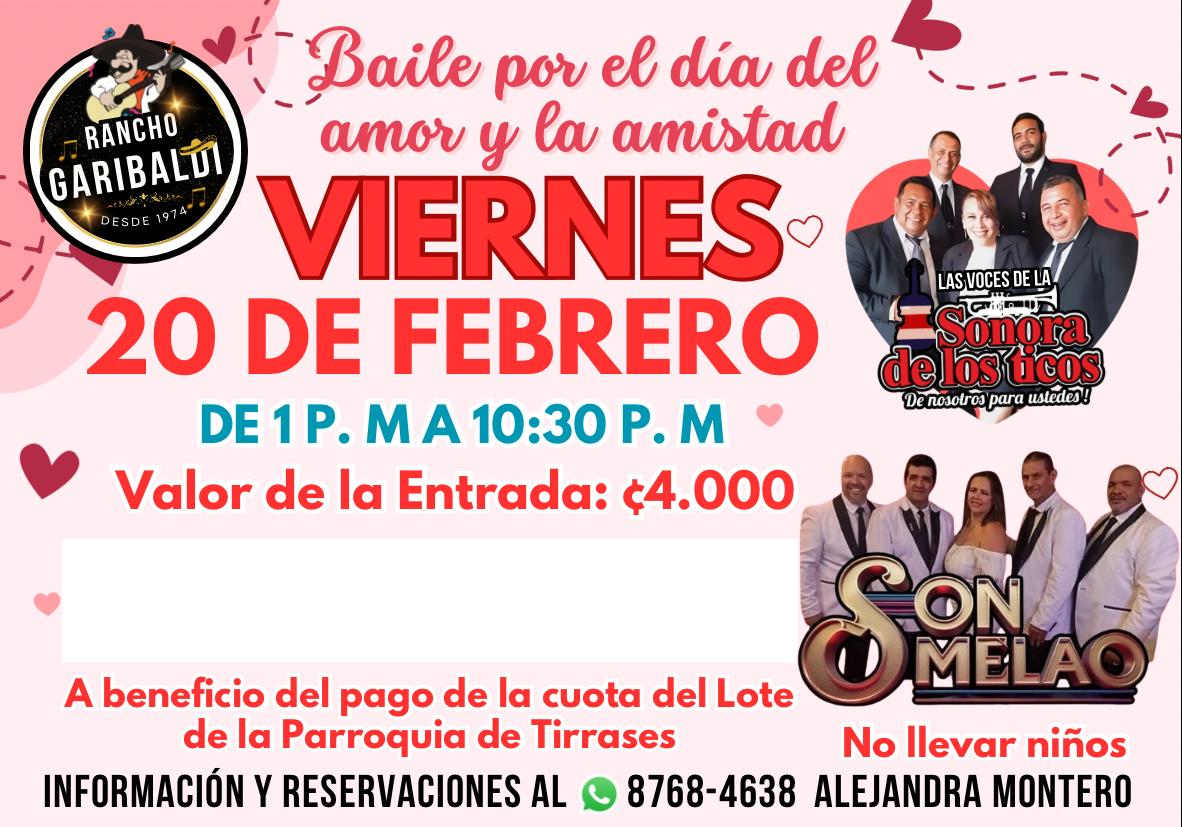Parroquia de Tirrases organiza baile por el Día del Amor y la Amistad