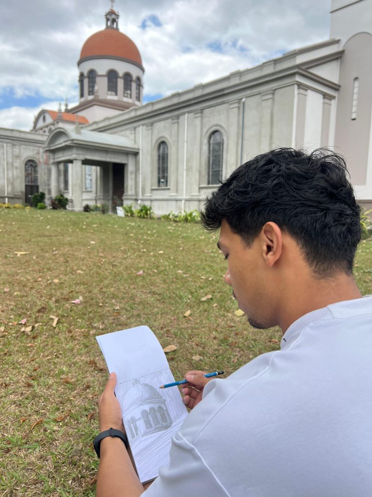 Los estudiantes se fascinaron con nuestro templo