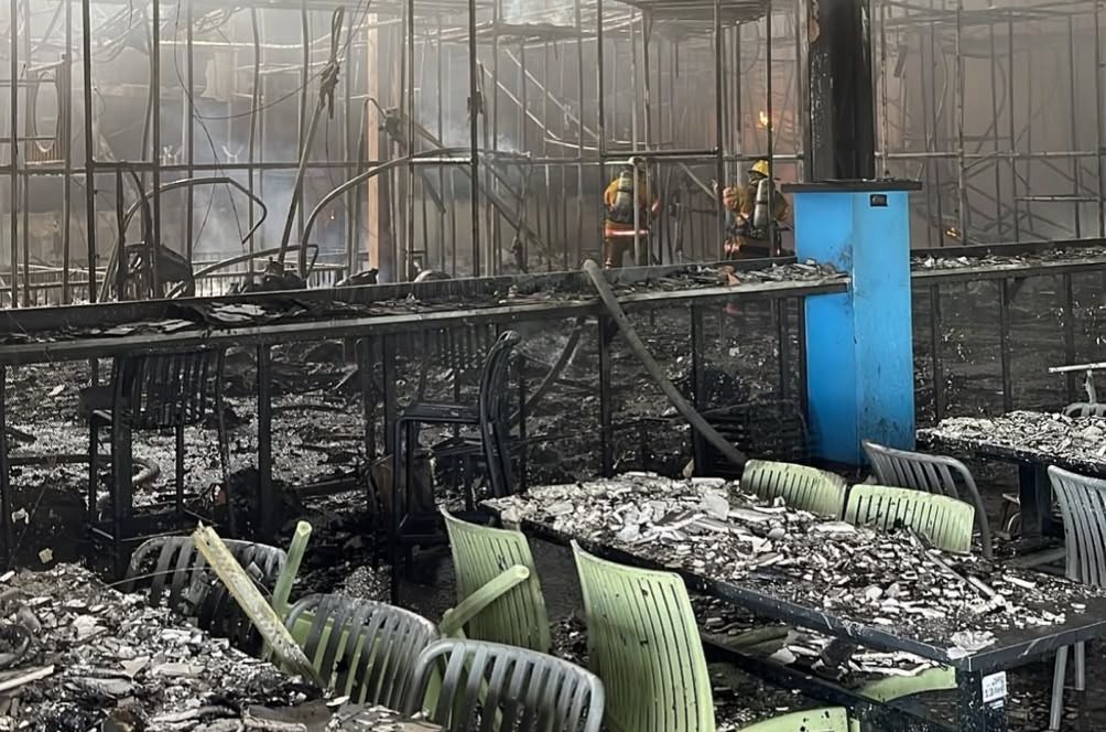 Incendio causa daños en 1.200 metros cuadrados de Ciudad del Este