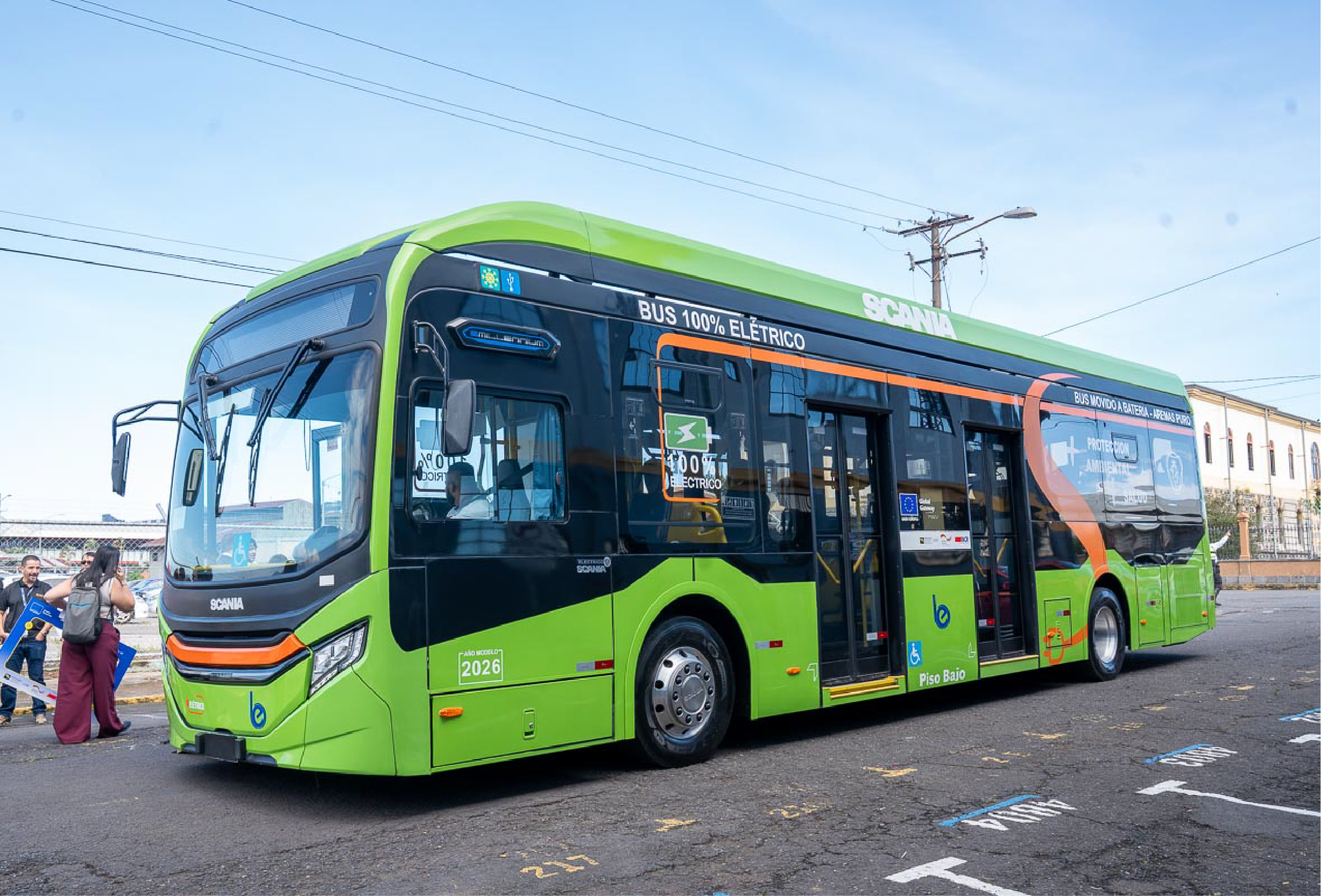 Mecanismo financiero busca facilitar la incorporación de 75 buses eléctricos en la GAM